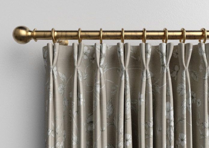 Etched Vine, Sandstone - Made to Measure Curtains - Image 10